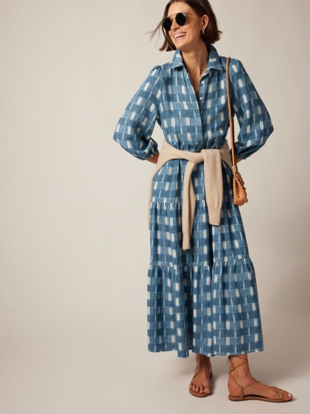 Tuckernuck Pomander Place Blue Maxi Dress